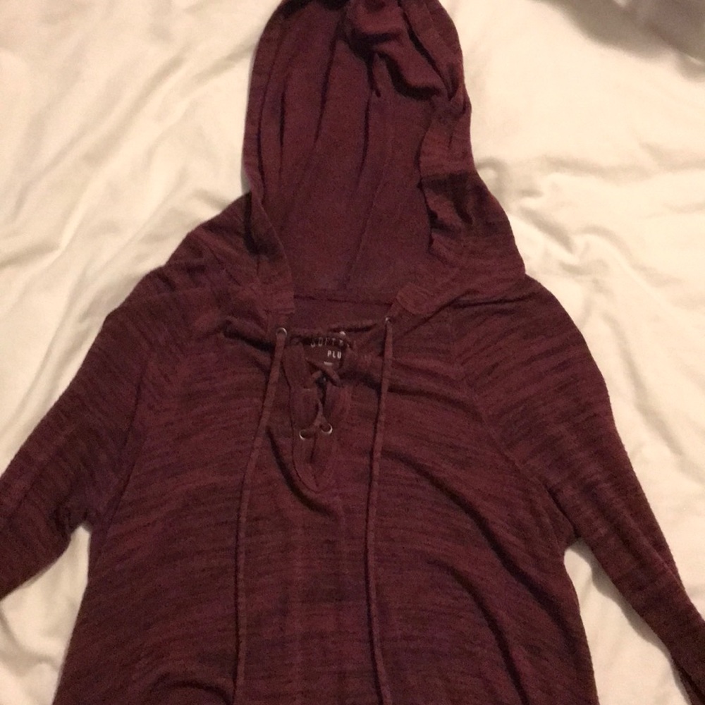 long sleeve thin hoodie